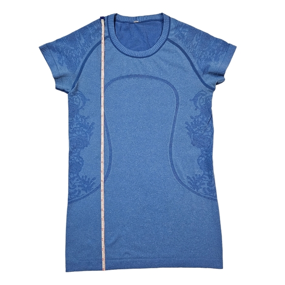 Lululemon Run: Swiftly Tech Short Sleeve *LaceBeaming Blue - Picture 11 of 14